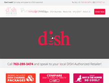 Tablet Screenshot of dishtvexperts.com